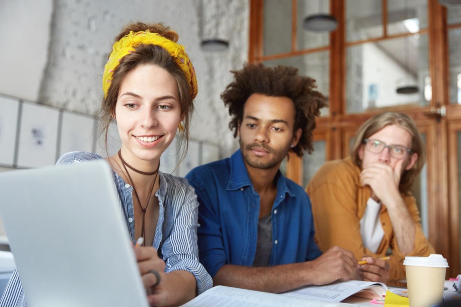 Financial planning workspace with calculator and budget documents